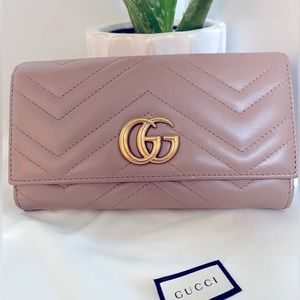 GG Marmont continental wallet